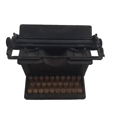 Vintage Brass Collectible Pencil Sharpener Miniature Remington Typewriter  • $17.99