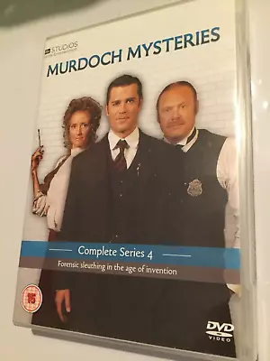 Murdoch Mysteries The Complete Series 4 Dvd Boxset • £4