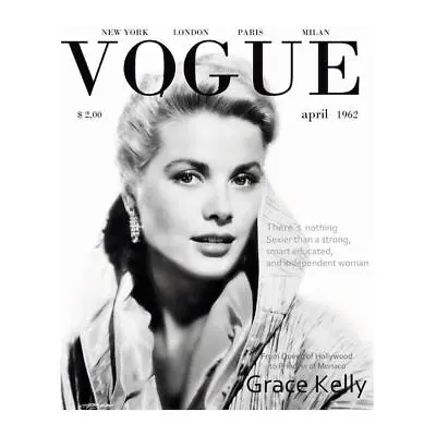 Vintage Vogue 1962 Magazine Cover Reproduction 17 X 12 Framing Print Wall Decor • $16.95