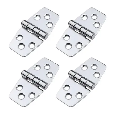 4X Stainless Steel Marine Boat Hinges 3  *1.5  Strap Hinges Heavy Duty • $15.58