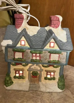VTG C.R. Seasons LTD. Christmas Lighthouse House Home Christmas Village With Box • $29