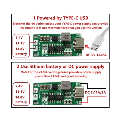 Boost Lipo Battery Module Board Dc 3.7V 5V Li-Ion Charger Lithium Reliable • £10.24