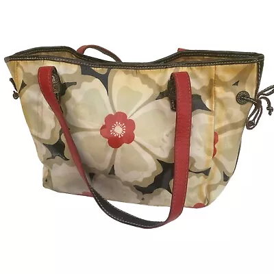 Brighton Darlene Poppy Floral Handbag/tote • $8.80