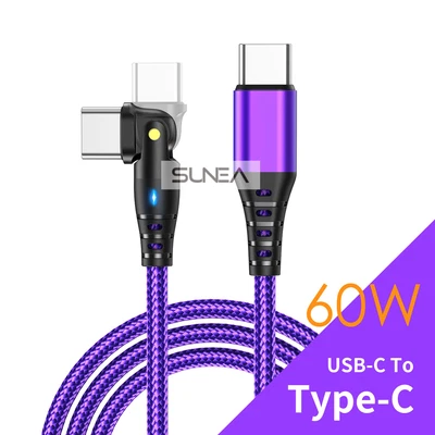 $8.95 • Buy USB-C To Type C Cable PD 60W Fast Charging Cord Data Charger For Samsung 1M 2M