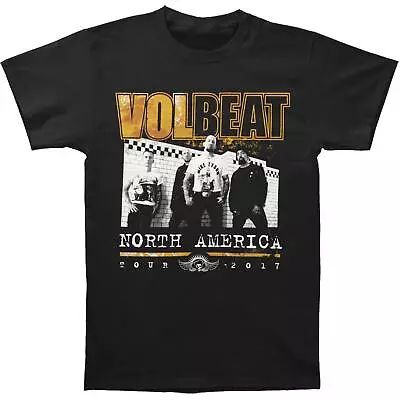 Men's Volbeat Band Photo 2017 Tour T-shirt Medium Black • $23.09