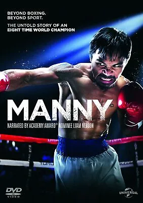 Manny (DVD) Liam Neeson Jimmy Kimmel Jinkee Pacquiao Manny Pacquiao (UK IMPORT) • $12.91