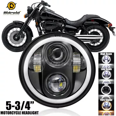 $29.99 • Buy 5.75  5-3/4 Inch LED Motorcycle Headlight DRL For Yamaha V-Star 250 650 950 1100
