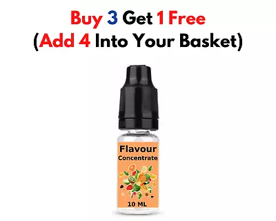 10ML Highly Concentrated Food Flavour Liquid Flavouring Essence Baking Shakes  • £2.79