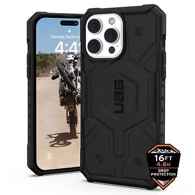 Urban Armor Gear (UAG) Pathfinder MagSafe Tough Case IPhone 14 Pro Max - Black • £28.95