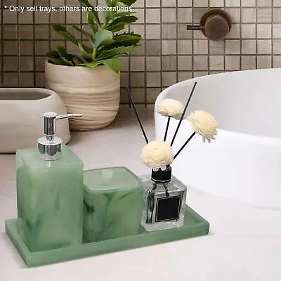 Nordic Decorative Vanity Tray Shampoo Shower Caddy Perfume Cosmetic Storage • £14.59