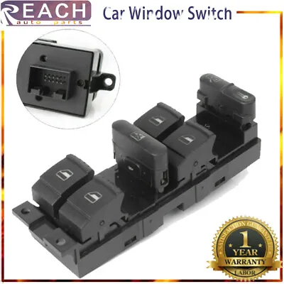 1S12477 Window Master Switch Control Power For 99-04 Volkswagen Golf Bora Jetta • $12.35