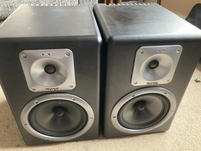 £50 • Buy Tapco (Mackie) S-8 Active Studio Monitors 