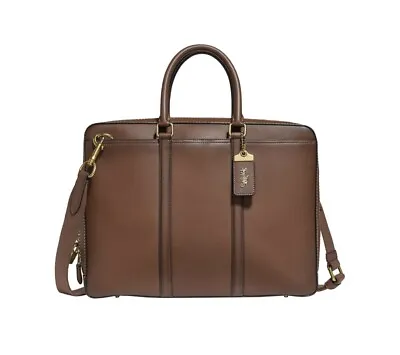 Coach Metropolitan Slim Brief Glovetanned Leather Bag • $279.99