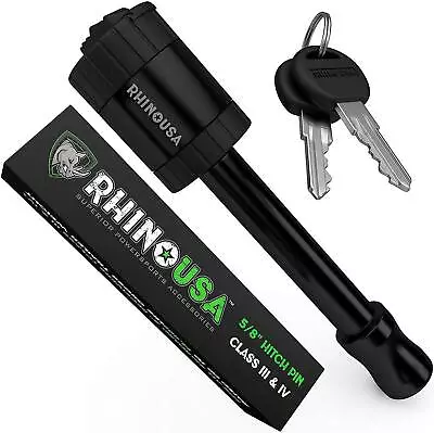 Rhino USA Trailer Hitch Lock - Patent 5/8  Locking Receiver Pin • $25.90