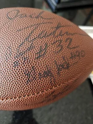 Oakland Raiders Jack Tatum + 20 Others Autographed Team Football THE ASSASSIN 🏈 • $100