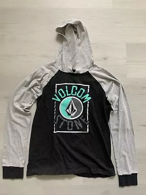 Volcom Boys Youth XL Pullover Hoodie Lightweight Long Sleeve Shirt • $16.99