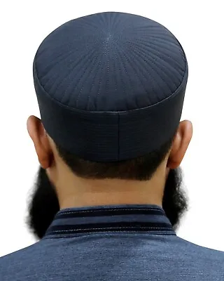 (BADAR CAP) Muslim Kufi Hats For Men's Prayer Islamic Headwear Toppi Kofis Salah • £12.99