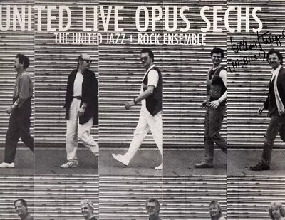 United Jazz+Rock Ensemble W/ Volker Krieger - United Live Opus Sechs (LP Album) • $31