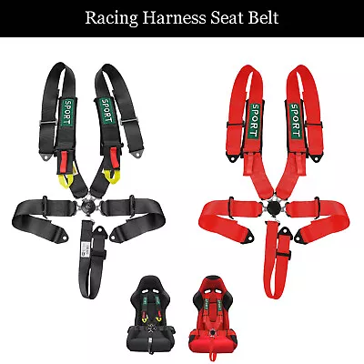 Universal 5 Point Racing Harness Camlock Quick Release Safety Seat Belt ATV UTV • $61.99