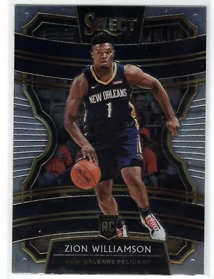 Zion Williamson 2019-20 Select Concourse Rookie RC Card #1 Pelicans • $4