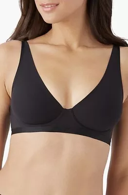 NEW B.tempt’d By Wacoal Nearly Nothing Underwire Plunge Bra Size 34DD Night • $24.99