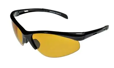 Badical Glade Half Frame Polarised Sunglasses Amber Lenses ML • £17.99