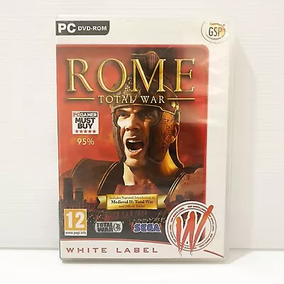 Rome Total War - White Label - PC - Free Postage • $16.88