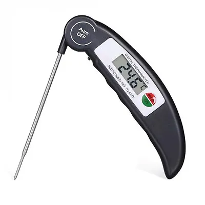 £5.99 • Buy Digital Food Thermometer Probe Cooking Meat Kitchen Temperature BBQ Turkey Milk 