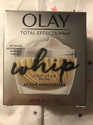 Olay Total Effects Whip Active Moisturizer 1.7oz BNIB 25 SPF Fragrance Free • $15