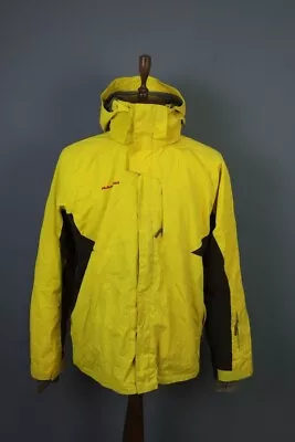 Mammut Vintage Yellow Gore-Tex Waterproof Windbreaker Jacket • $150