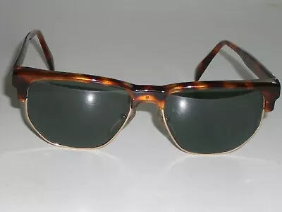 VUARNET Px FRANCE 438 BLUEISH GREEN CRYSTAL TORT/GOLD TRADITIONALS SUNGLASSES • $303.99