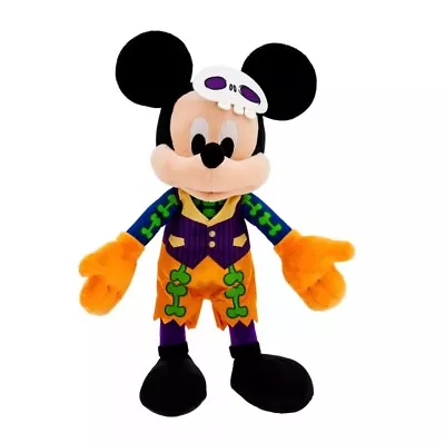 Disney Parks Mickey Mouse Glow-in-the-Dark Halloween 2023 Plush 15  -  New • $28.88