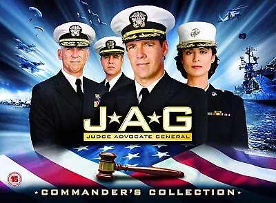 JAG Complete Series 1-10 Dvd Box Set • £49.89