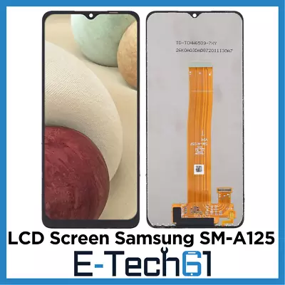 For Samsung Galaxy A12 SM-A125F LCD Screen Touch Digitizer Replacement Uk Stock • £12.99