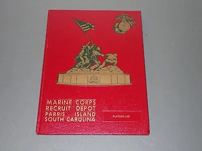 Marine Corps Recruit Depot Parris Island Dec 1973 PLT 190 #1 • $24