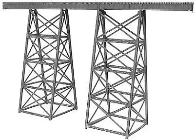 Micro Engineering 75-518 N 200' Tall Steel Viaduct Standard Bridge Kit • $55.94
