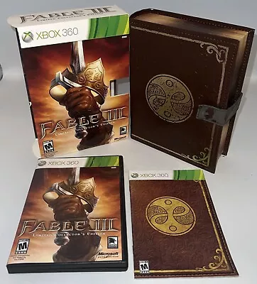 Fable 3 XBox 360 Limited Collector's Edition Cards Coin Book Case (No Game) • $29.99