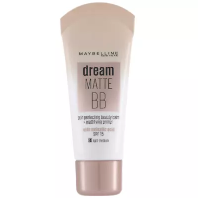 MAYBELLINE Dream Matte BB Skin Perfecting Cream 30ml SPF15 - CHOOSE SHADE - NEW  • £8.99