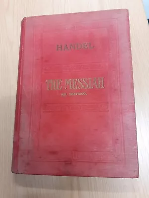 Handel's Messiah Score Hardback CHARITY SALE • £15