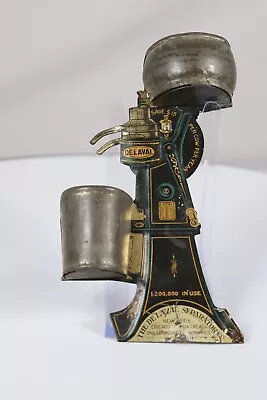 $75 • Buy Vintage Match Safe Holder With Advertising DE LAVAL  SAVE $15 PER COW PER YEAR 