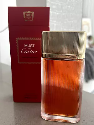 Cartier Must De Cartier 3.4oz Men's Eau De Toilette 100ml • $72