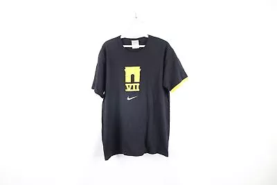 Vintage Nike Mens Large Distressed Lance Armstrong Tour De France Ringer T-Shirt • $49.45