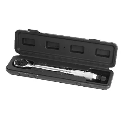 3/8  Dr Micrometer Torque Wrench 120-960 In/lb ||19-110NM Tools Clicker W/case • $25.16