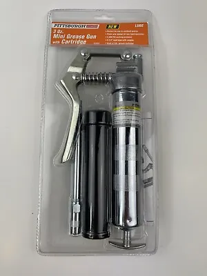 Pittsburgh Mini Pistol Grip Grease Gun With 3 Oz. Cartridge Delivers 4500 PSI • $19.95