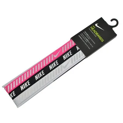 NIKE Headbands 3 PK Pink X Black X White • $36.74
