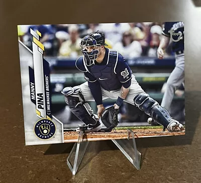 Manny Pina /99 VINTAGE STOCK SP Parallel Topps 2020 Milwaukee Brewers • $4.99