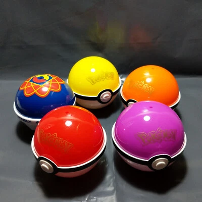 £10 • Buy Pokemon, 2008, Collectable Mini Figures Inside Pokeballs, X5