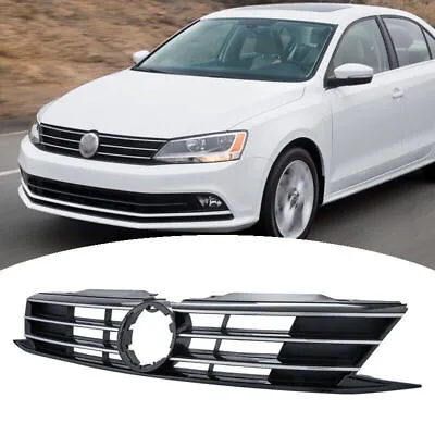 For 2015 2016 2017 2018 VW Volkswagen Jetta Front Bumper Chrome Grille Grill • $45.45