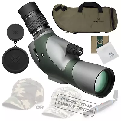 Vortex Optics Razor HD 11-33x50 Angled Spotting Scope W/ Free Hat & Pen Bundle • $699