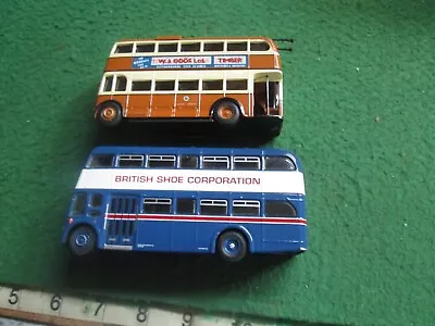 2 X Corgi Double Deck Bus/trolleybus (1:76 Scale) Lot C84 • £3.99